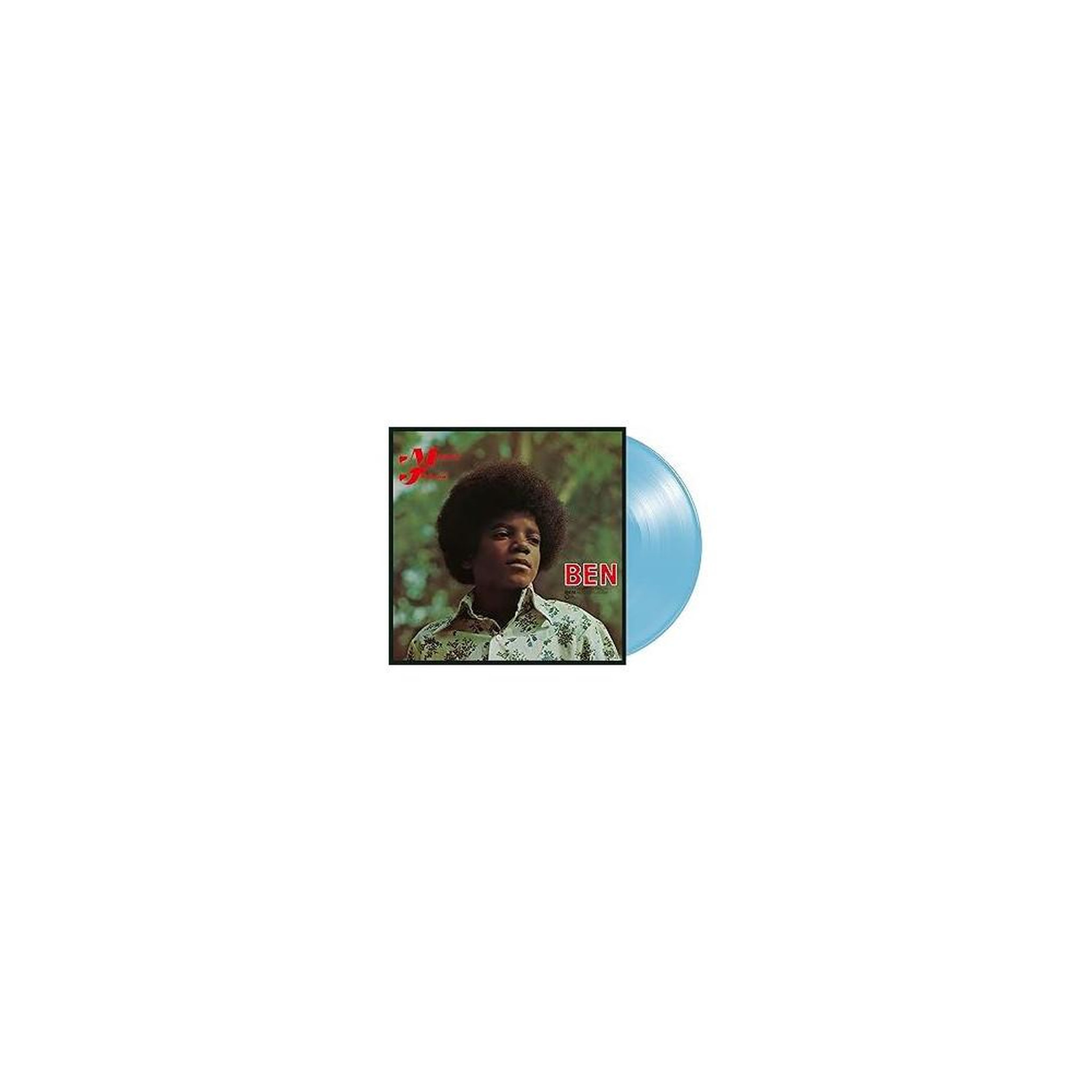 Vinyle lp édition limitée ben, import japon 180 g, transparent bleu clair, 1 disque, 10 titres
