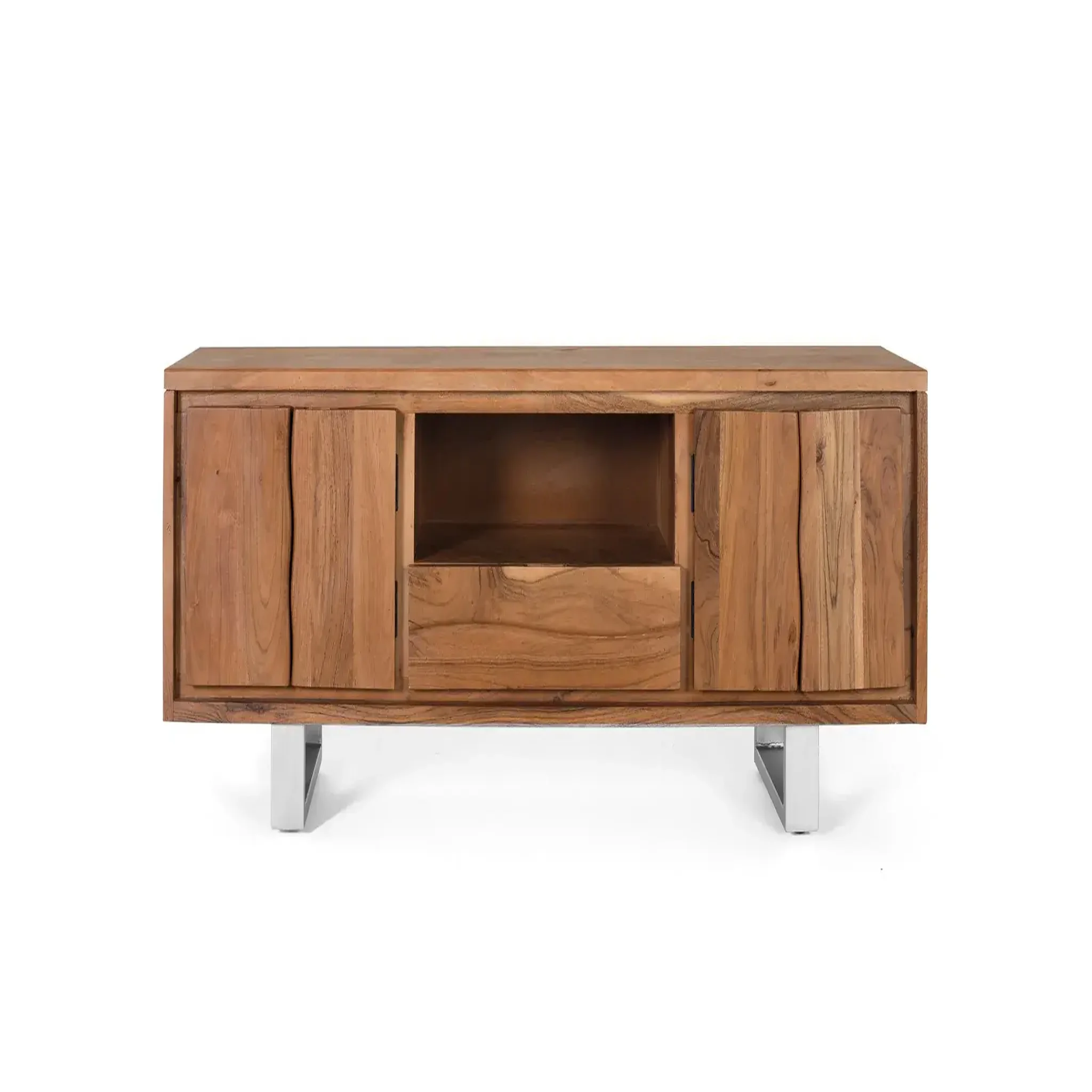 GINER Y COLOMER SL Meuble tv en bois d'acacia 170 cm style rustique moderne