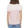 Voir la diapositive 2 : Only T-Shirt Blanc/Rose Femme Only Emily