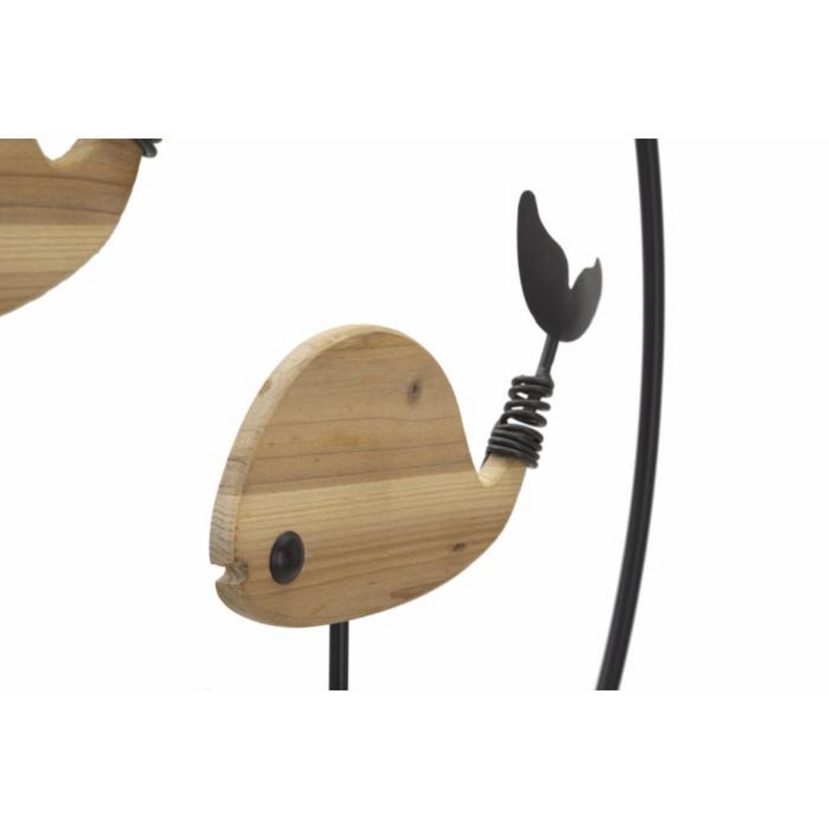 Paris Prix Décoration Murale à Suspendre  Baleine  60cm Naturel