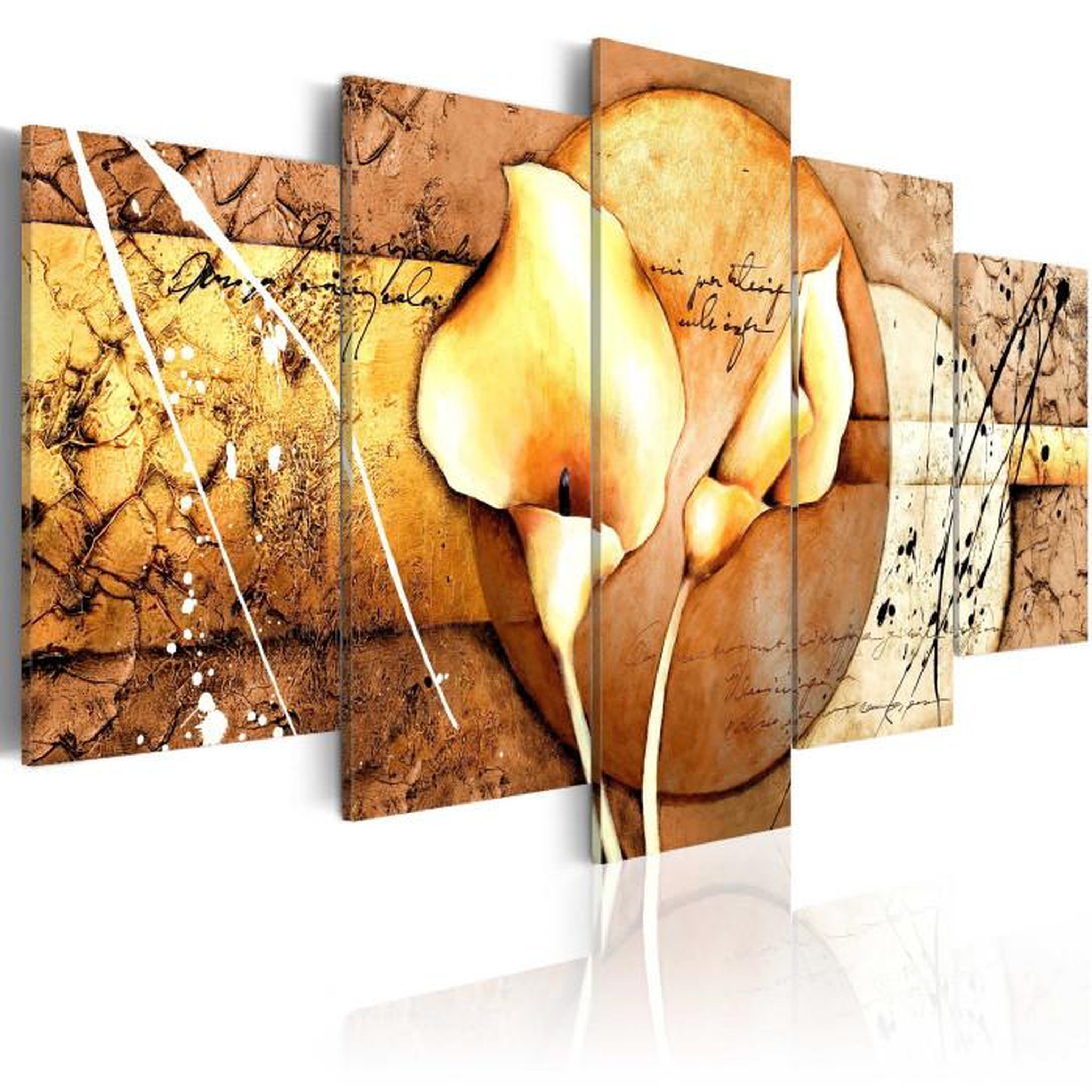 Paris Prix Tableau Imprimé  The Secret of Calla Lily Gold. Coloris disponibles : Multicolore
