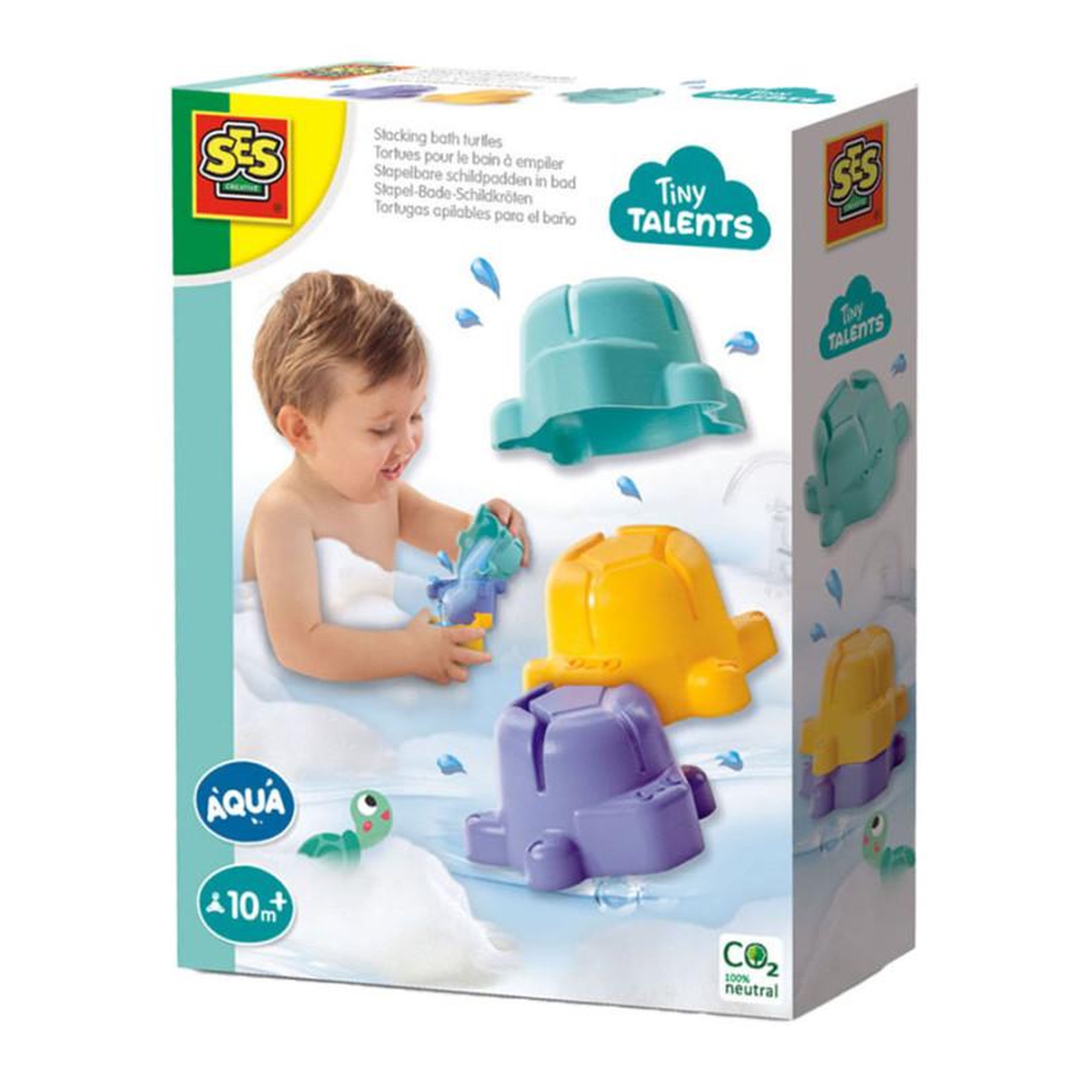 SES SES Tortues pour le bain à empiler 13058