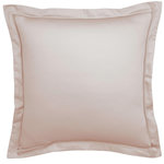 DODO Taie d'oreiller Harmonie Satin de coton coloris Beige. Coloris disponibles : Beige