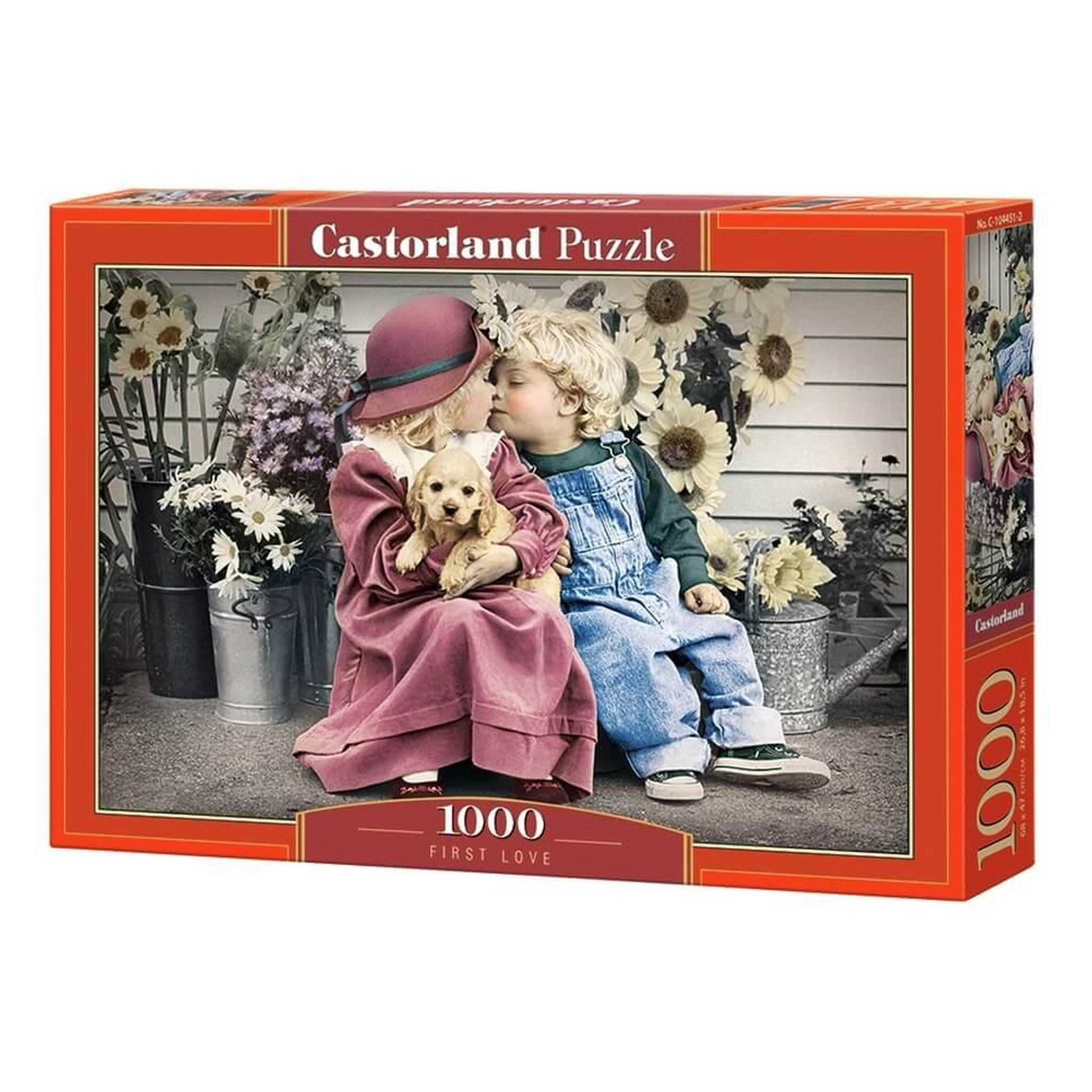 Voir la diapositive 2 : Castorland Puzzle 1000 pièces : Premier amour