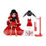 Voir la diapositive 3 : Rainbow Rainbow High Tentpole PR Theme Doll - RED - 1 robe de Gala et 1 tenue decontractée + accessoires et carnet de croquis