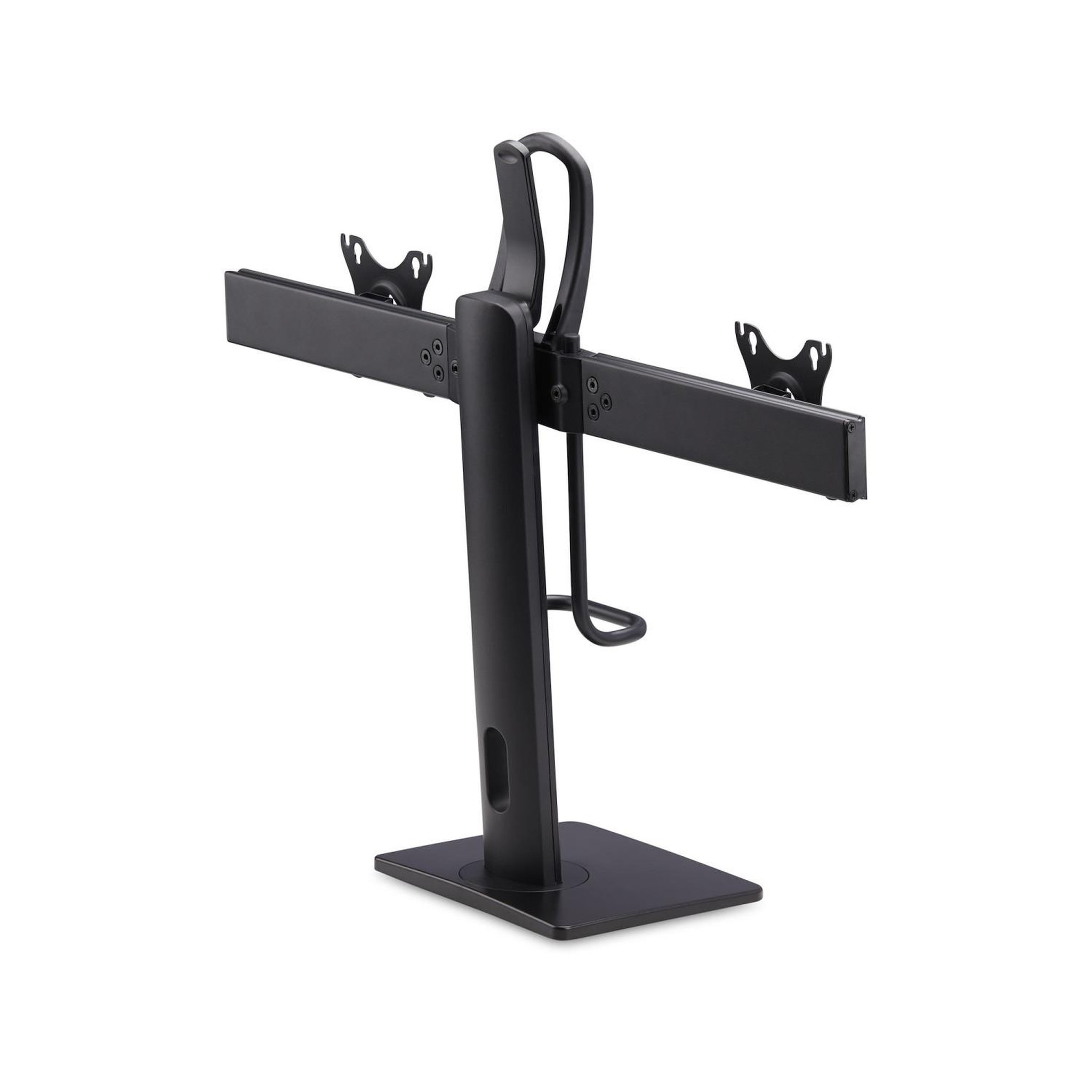 Voir la diapositive 3 : Startech Startech.com support de bureau pour double écrans de 27 pouces, montage vesa 75x75/100x100, réglage de la hauteur sans outil, jusqu'à 6kg par écran