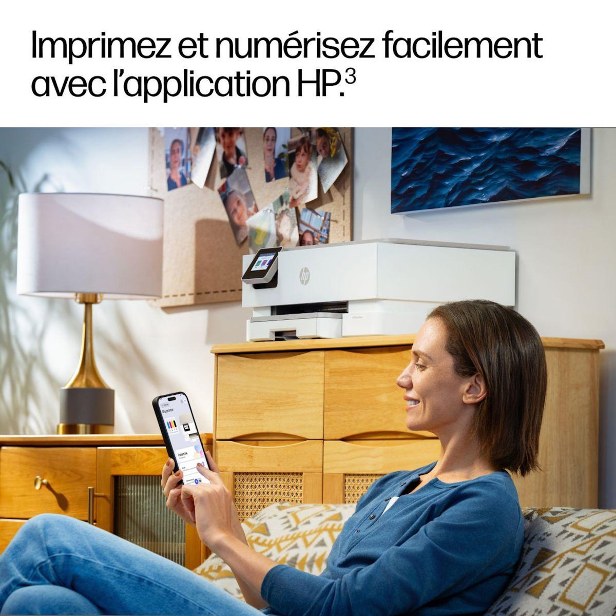 HP Imprimante jet d'encre Envy Photo 7234 éligible Instant Ink