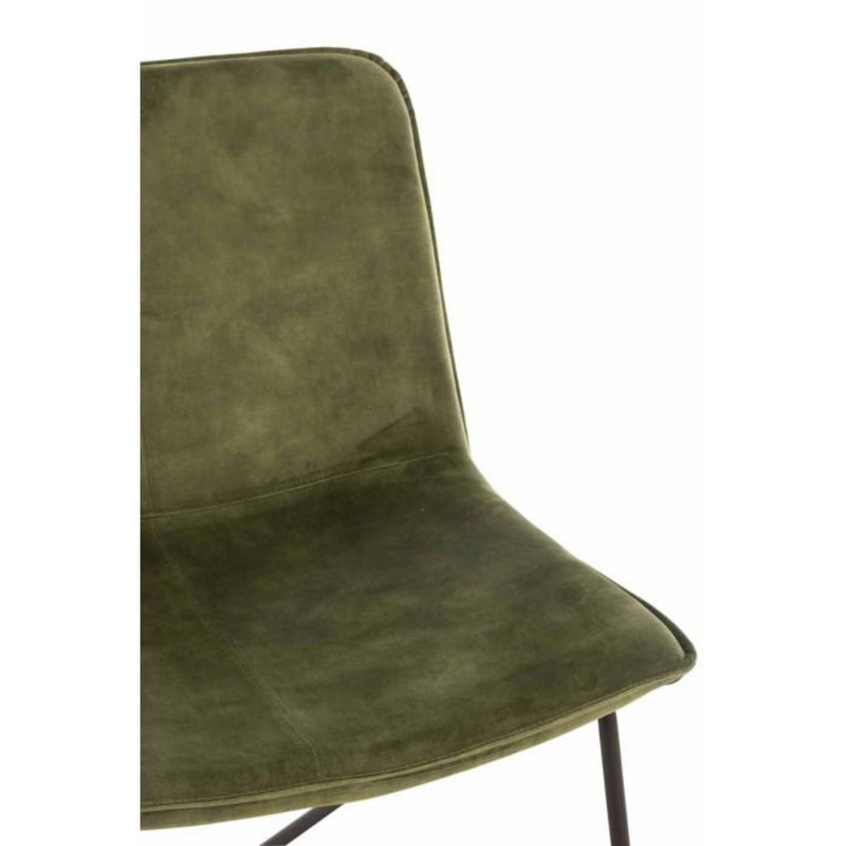Paris Prix Fauteuil Lounge Design  Isabel  76cm Vert