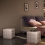 Voir la diapositive 4 : VIDAXL Tabourets cube Blanc