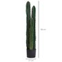 OUTSUNNY Cactus artificiel grand réalisme plante artificielle grande taille dim. Ø 17 x 100H cm vert