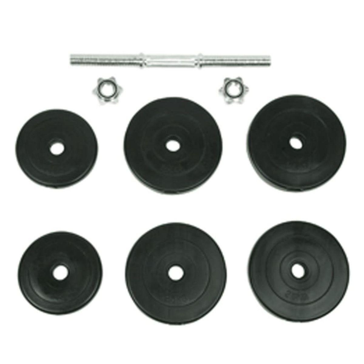 VIDAXL Kit halteres 15 kg