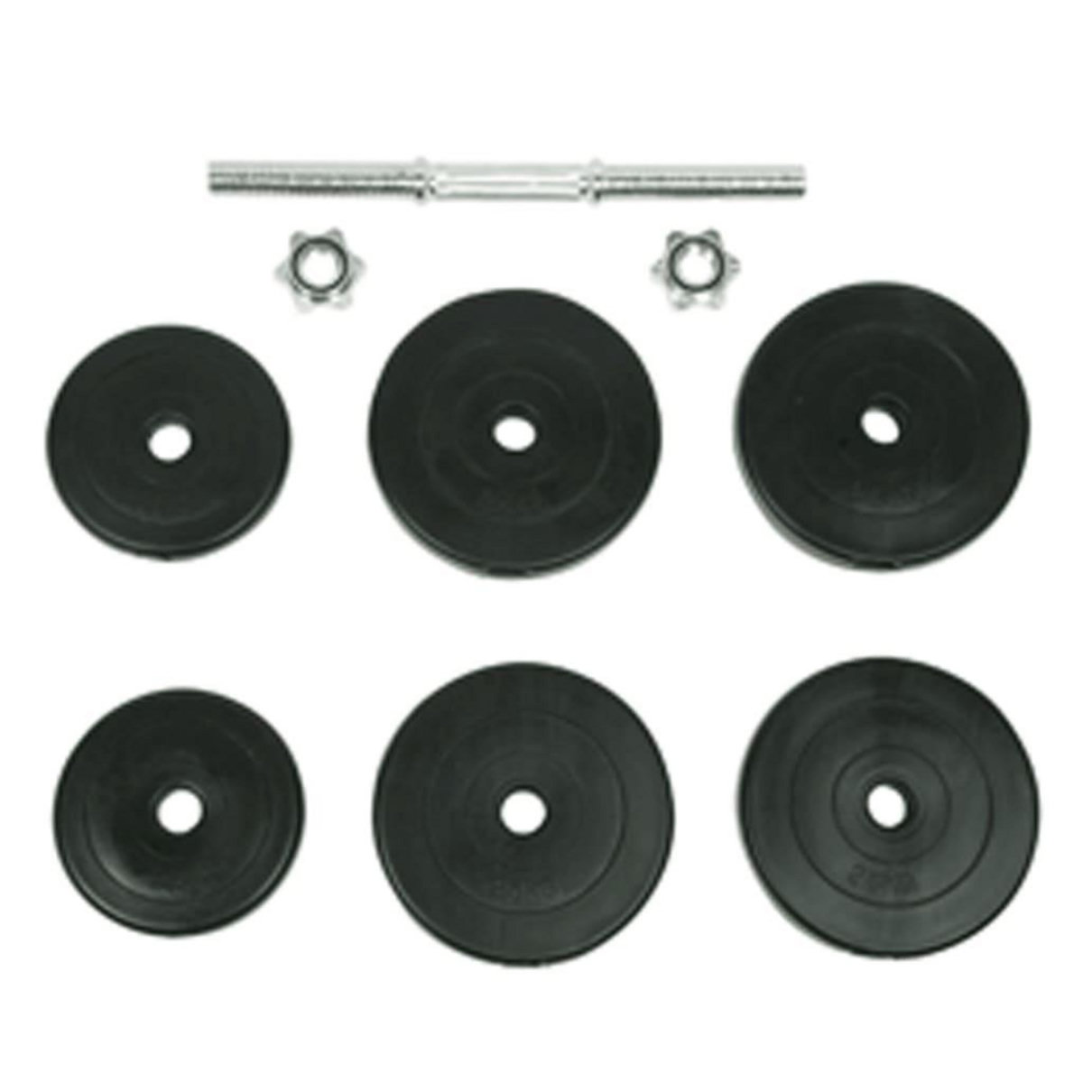 VIDAXL Kit halteres 15 kg