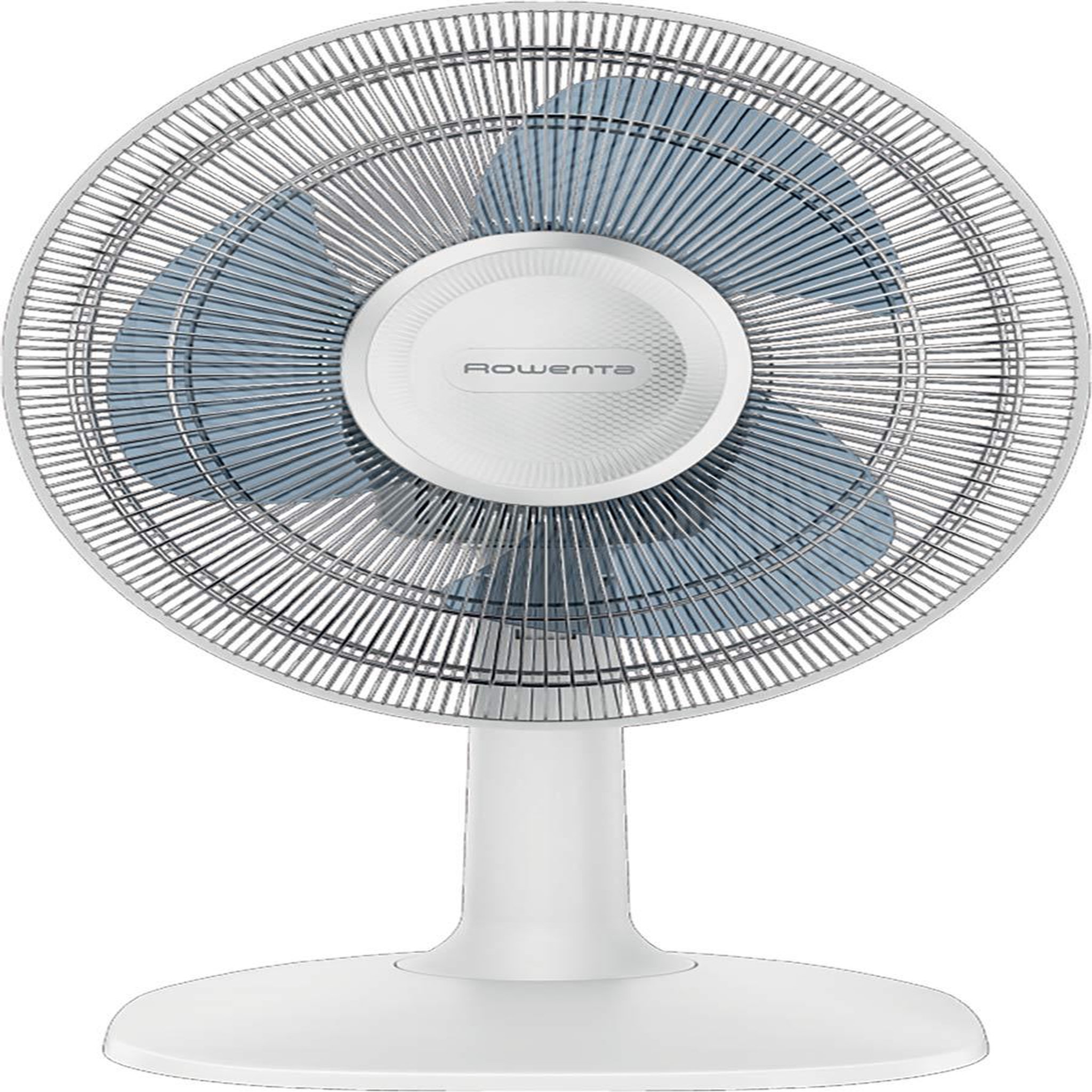 Voir la diapositive 2 : ROWENTA Ventilateur de table 30cm 28w 2 vitesses blanc - VU2310F0
