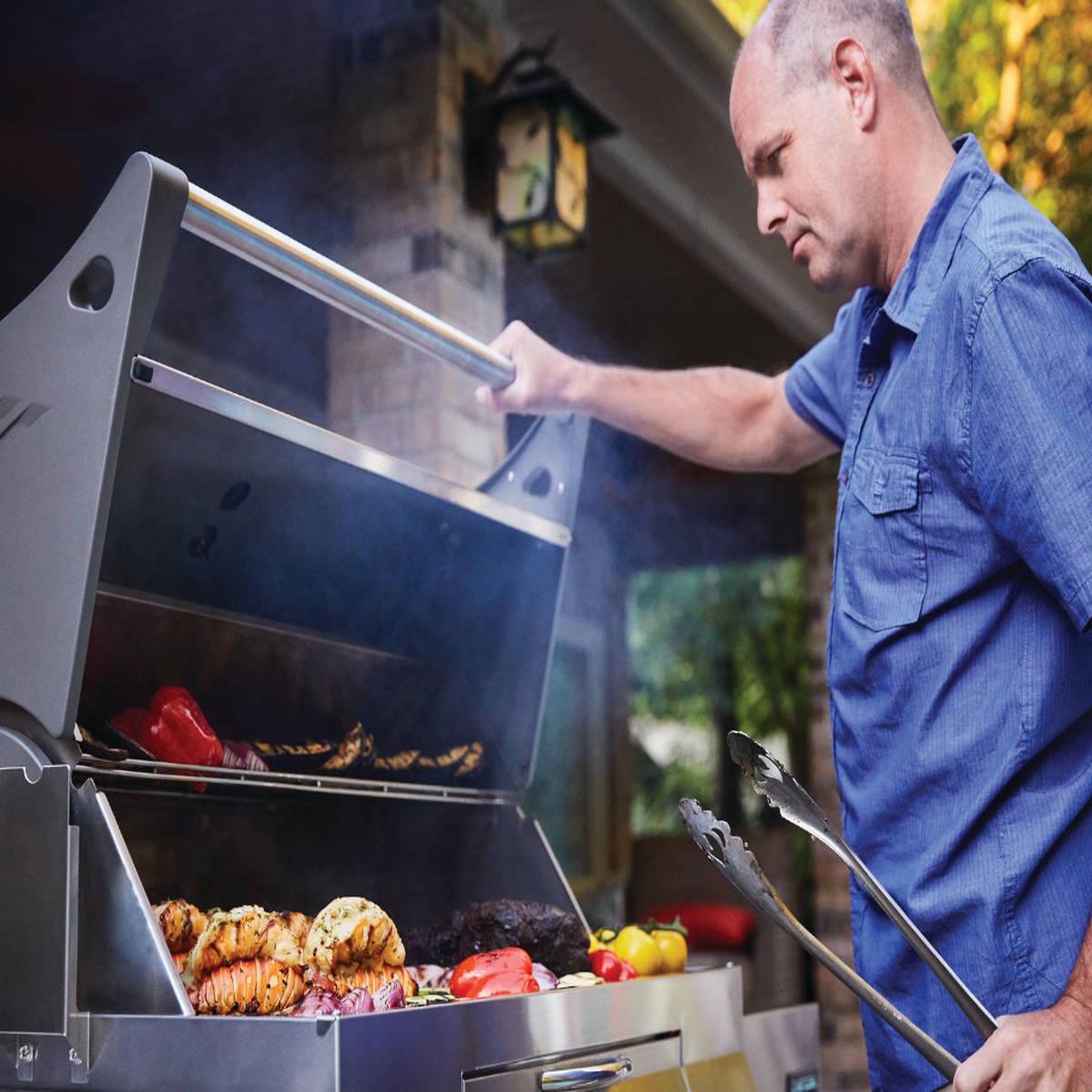 Voir la diapositive 4 : NAPOLEON Barbecue à charbon charcoal professional pro605 - napoleon