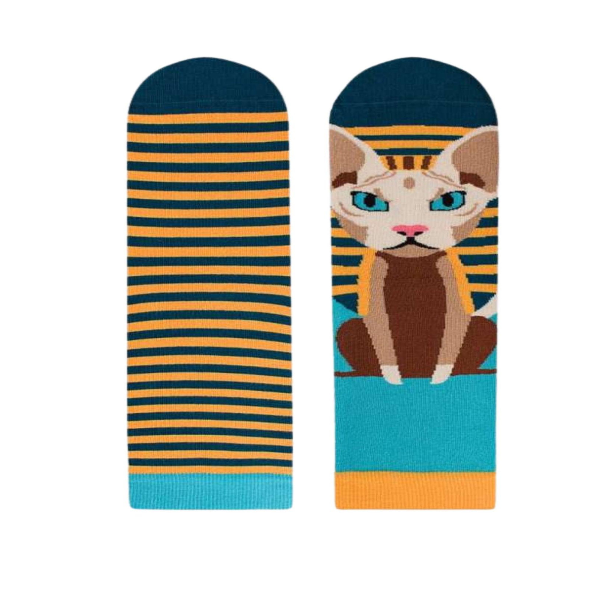 Voir la diapositive 3 : PIRIN HILL Chaussettes arty sphynx le chat
