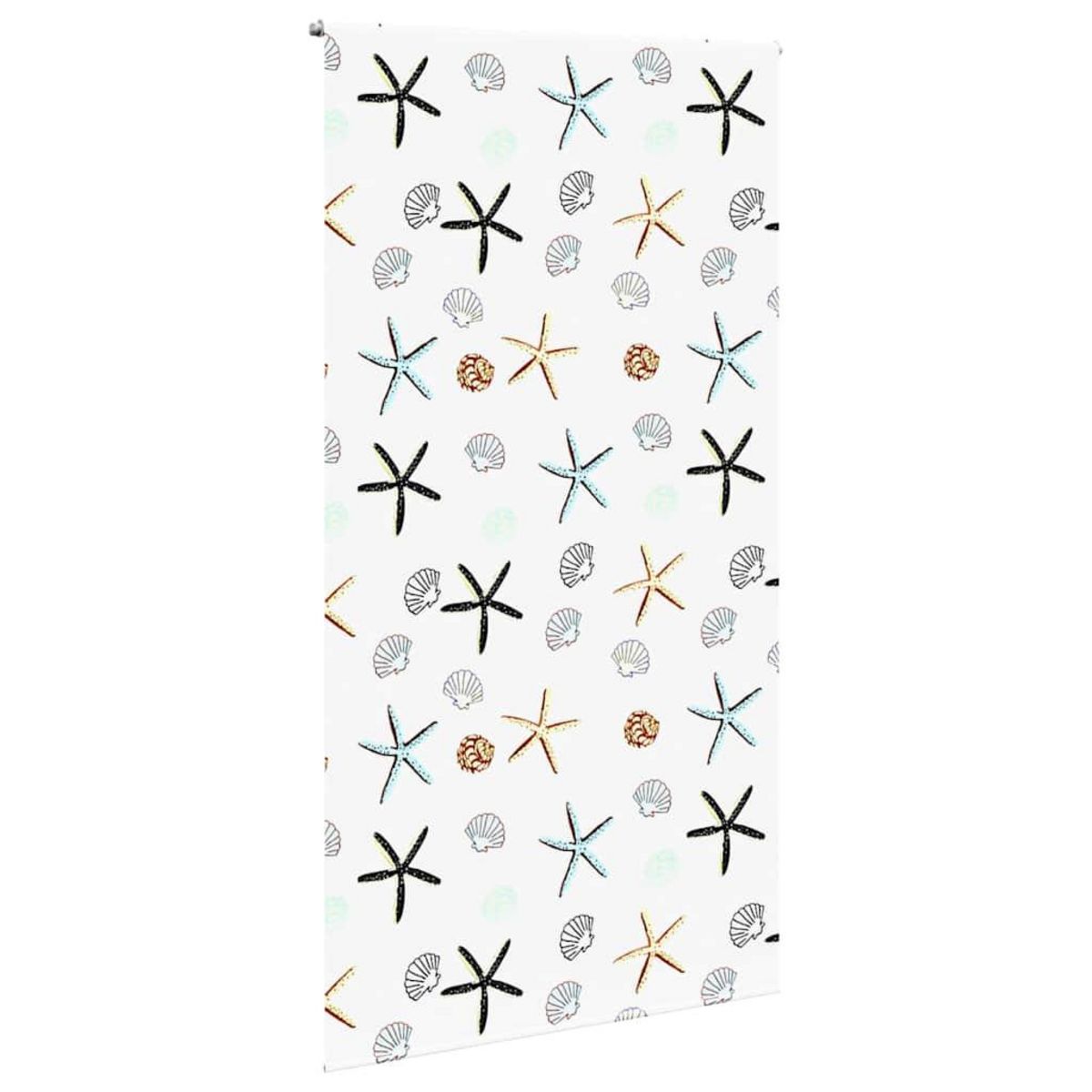 VIDAXL Store enrouleur de douche 130x240 cm largeur du tissu 126 cm