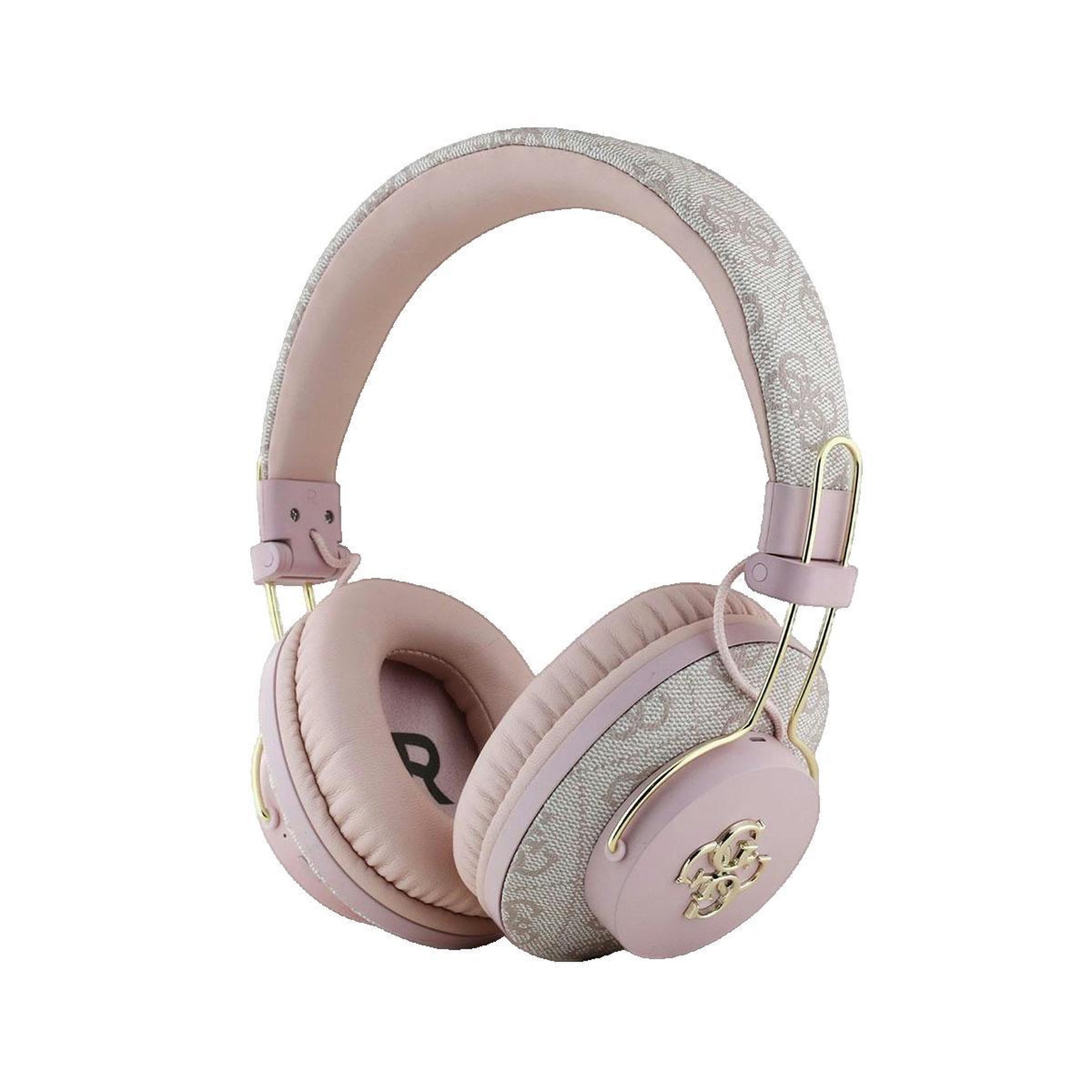 GUESS Casque audio sans fil Guess Metal 4G Logo rose
