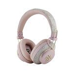 GUESS Casque audio sans fil Guess Metal 4G Logo rose