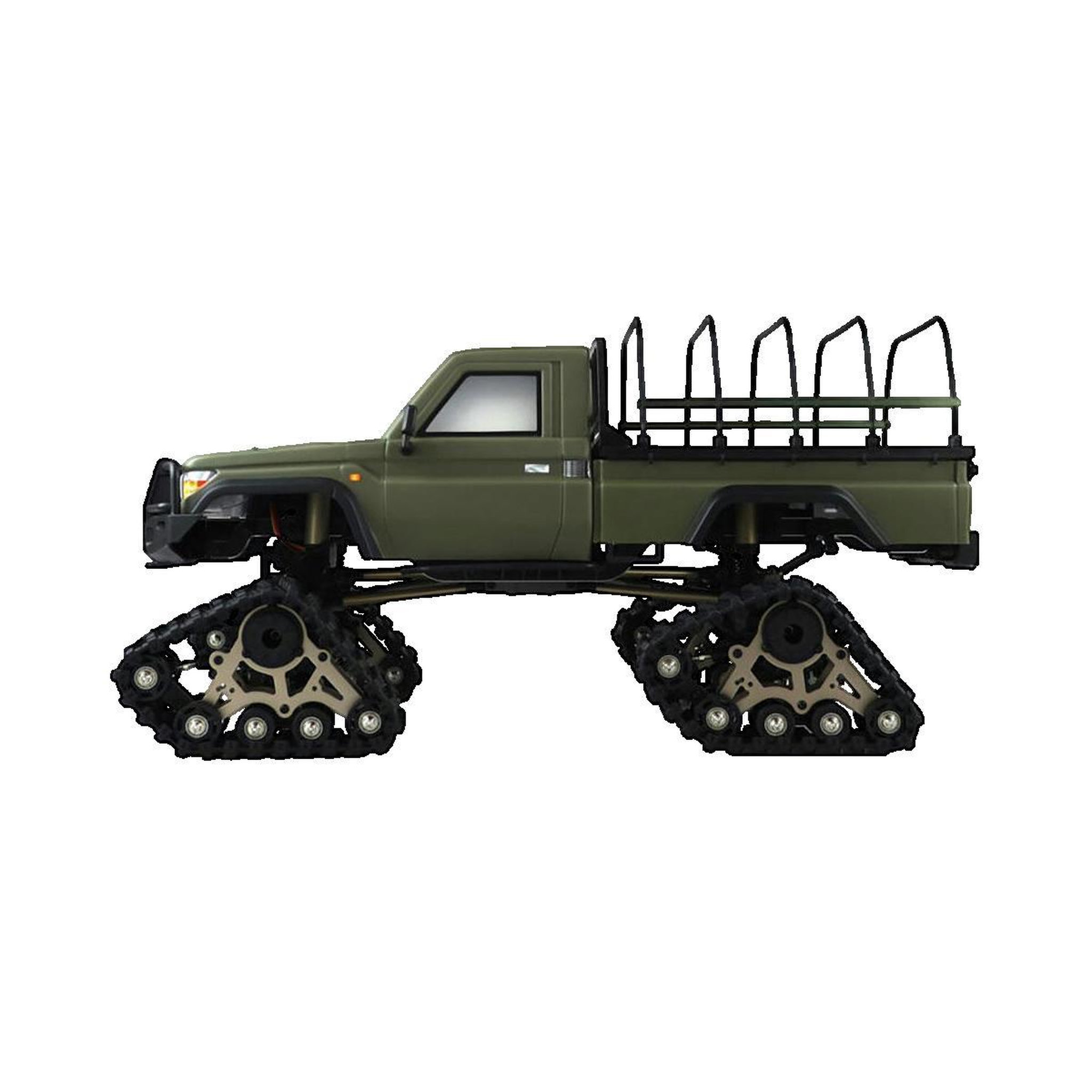 Voir la diapositive 2 : Amewi Voiture télécommandée Amewi AMXRock RCX10PTS tout terrain verte