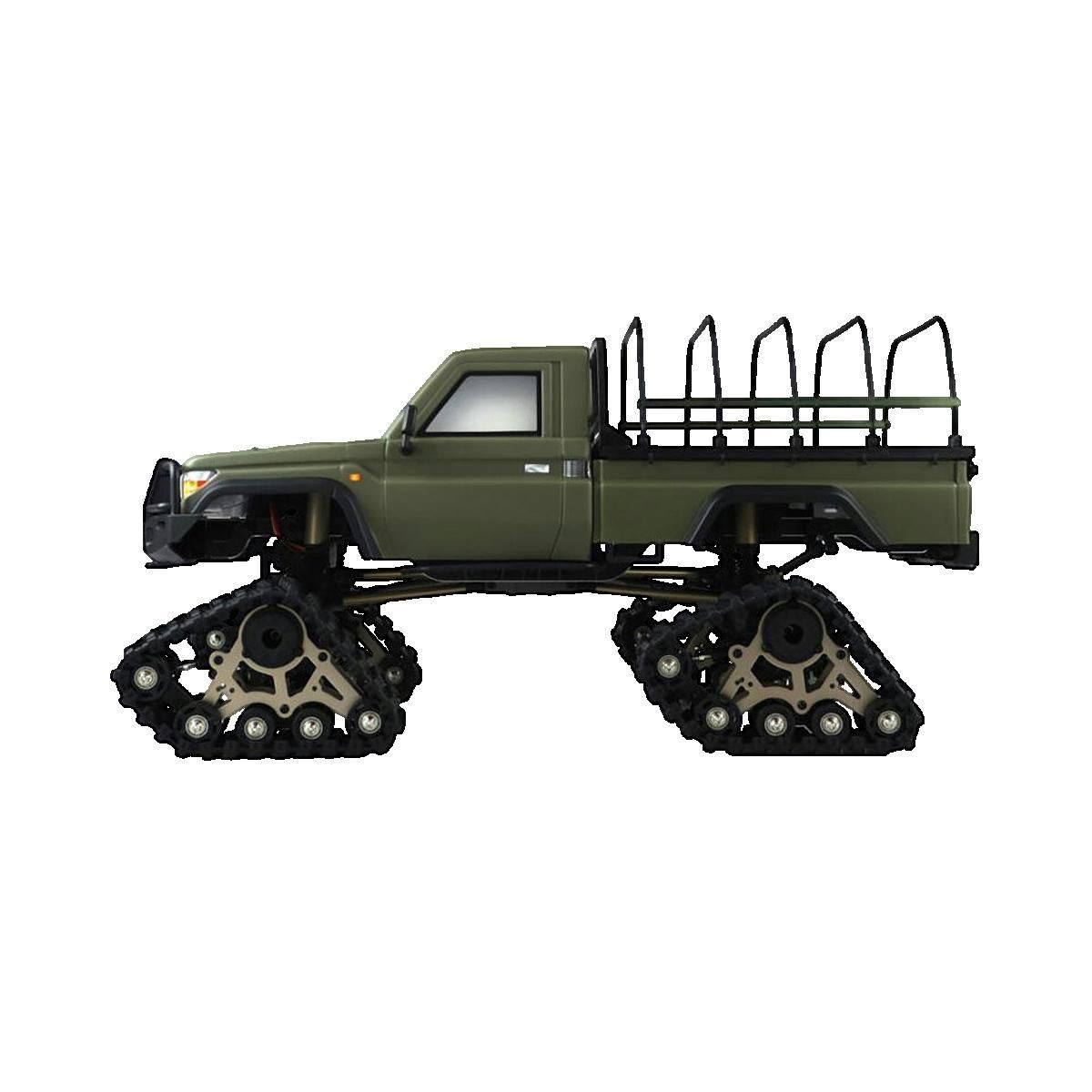 Amewi Voiture télécommandée Amewi AMXRock RCX10PTS tout terrain verte