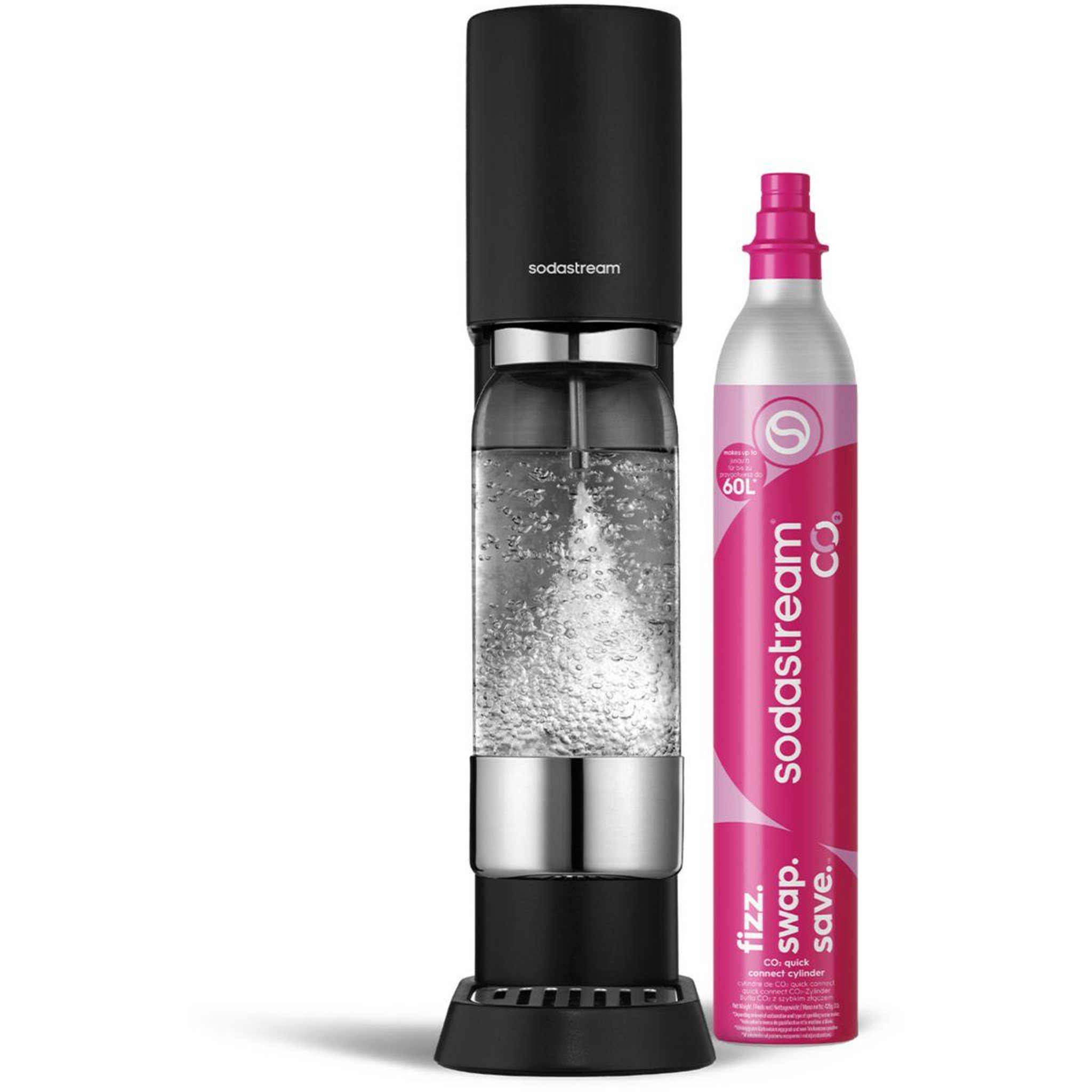 SODASTREAM Machine à soda ENSO noire