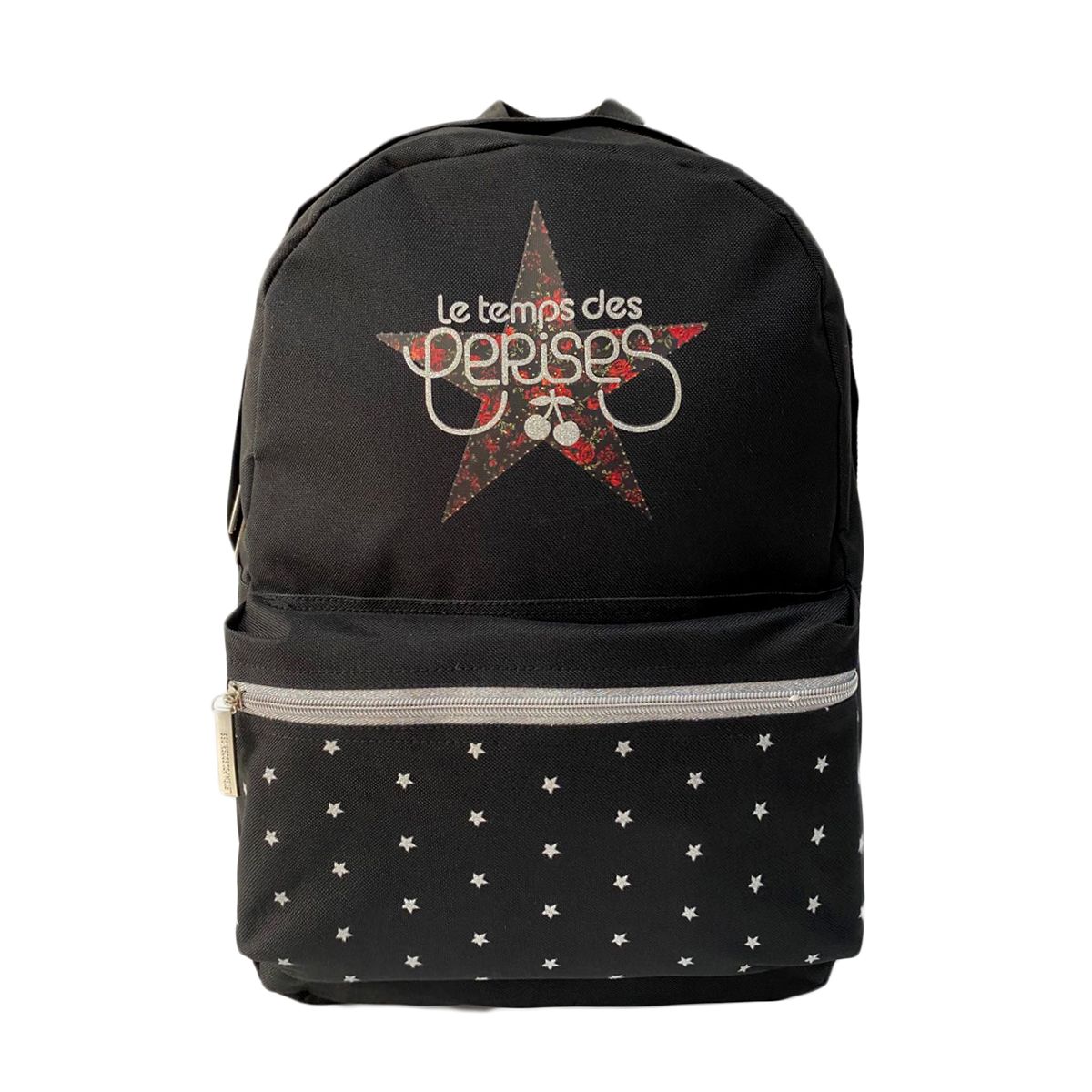 LE TEMPS DES CERISES Sac à dos 1 compartiment noir