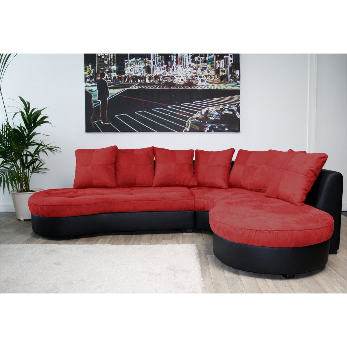 Canapé d'angle JEANNE