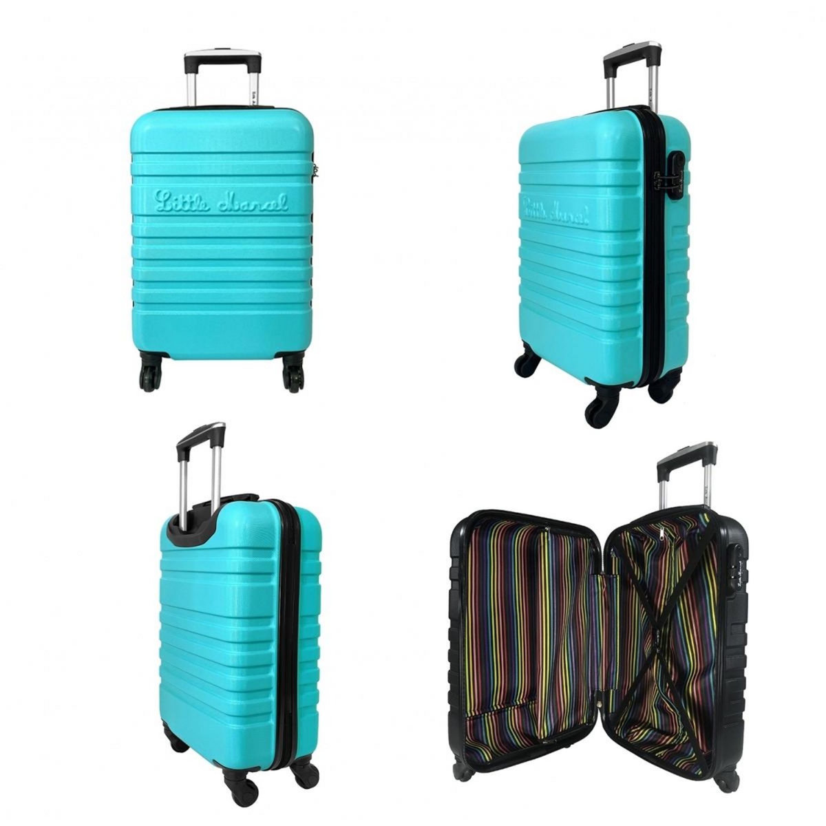 Little Marcel Lot 3 valises dont 1 valise cabine rigides