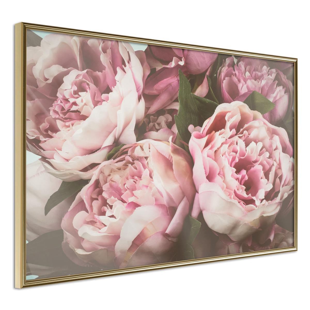 Paris Prix Affiche Murale Encadrée  Pastel Peonies