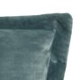 Voir la diapositive 2 : ATMOSPHERA Coussin Déco Flanelle  Cuddly  38x58cm Bleu Givré