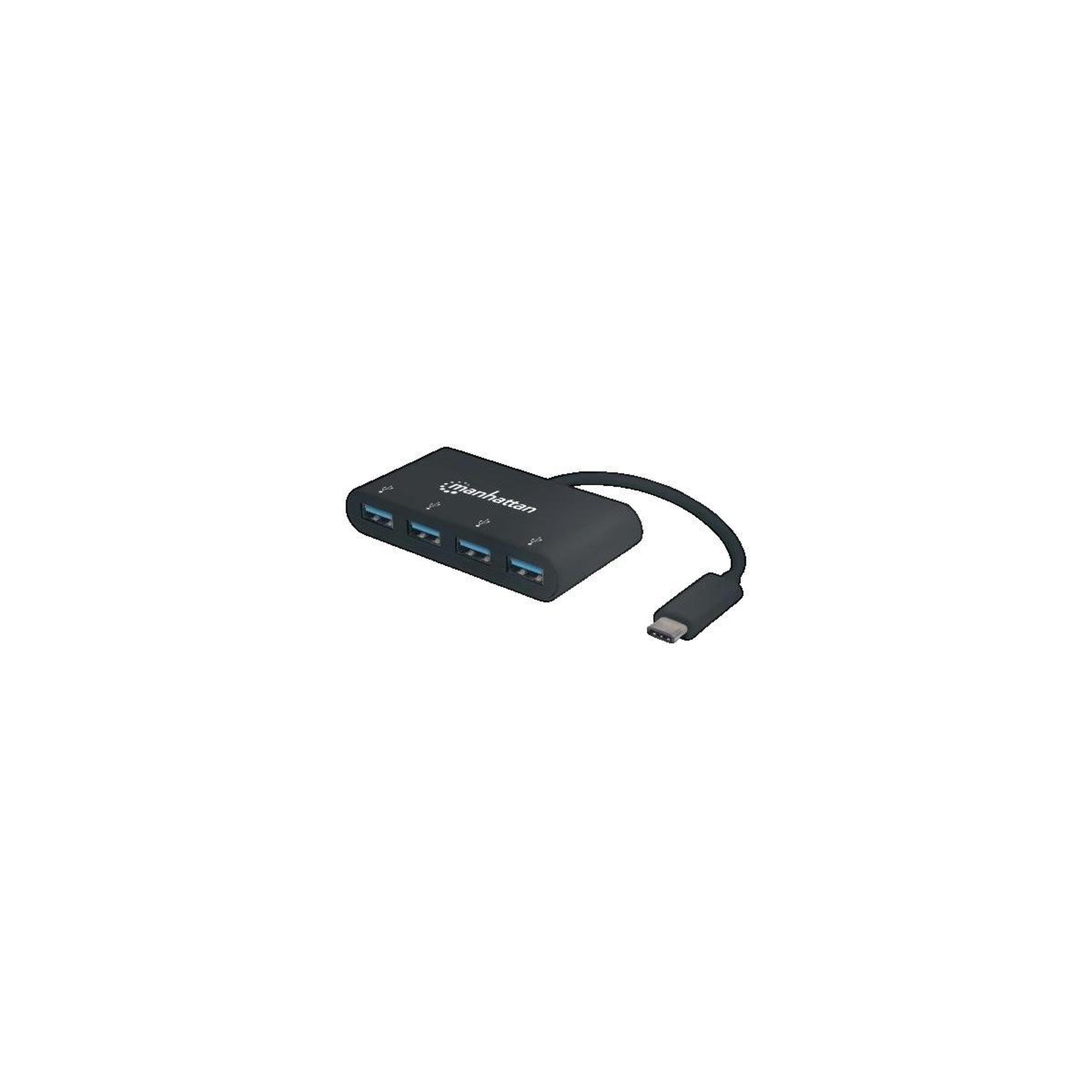 MANHATTAN PORTAGE Hub USB Manhattan 162746 SuperSpeed USB 3.1 Gen 1 Type-C 4 ports USB 3.1