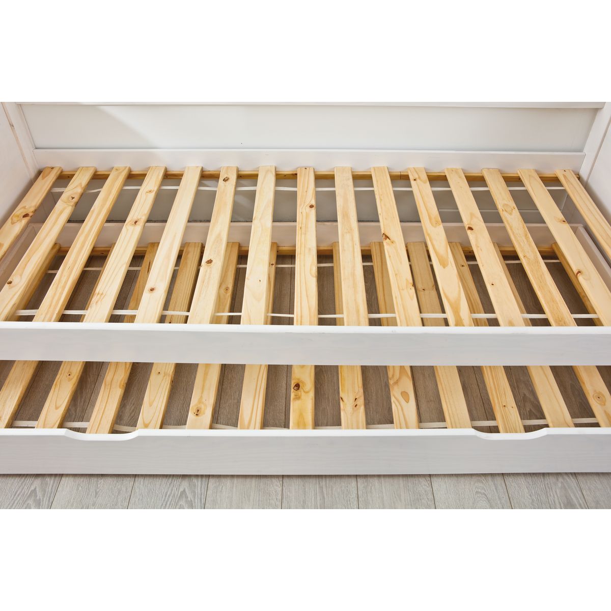 Lit banquette gigogne 2 couchages 90x200cm ANDREA