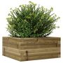 Voir la diapositive 4 : VIDAXL Jardiniere 50x50x23 cm bois de pin impregne