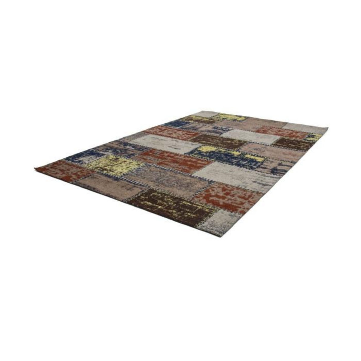 Paris Prix Tapis Patchwork Fait Main  Ballerina  Multicolore