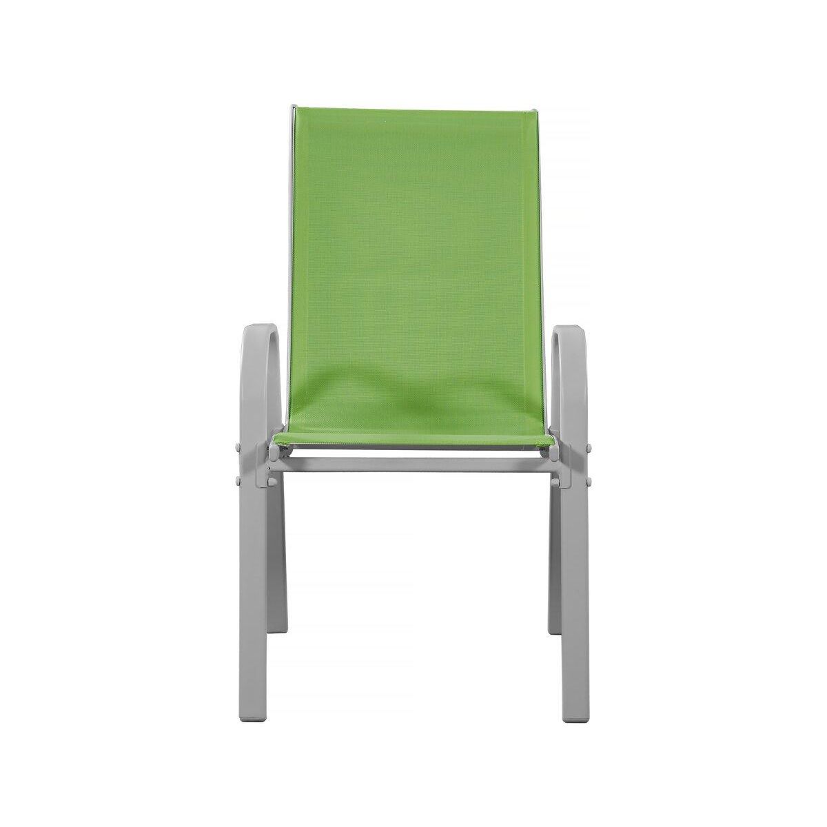 Habitat et Jardin Fauteuil jardin Textilène  Cordoba  - Phoenix - Vert - Lot de 2