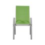 Voir la diapositive 4 : Habitat et Jardin Fauteuil jardin Textilène  Cordoba  - Phoenix - Vert - Lot de 2
