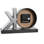 Voir la diapositive 2 : AAAAA Horloge de table DKD Home Decor 23 x 8 x 15 cm Argenté Noir Fer (2 Unités)