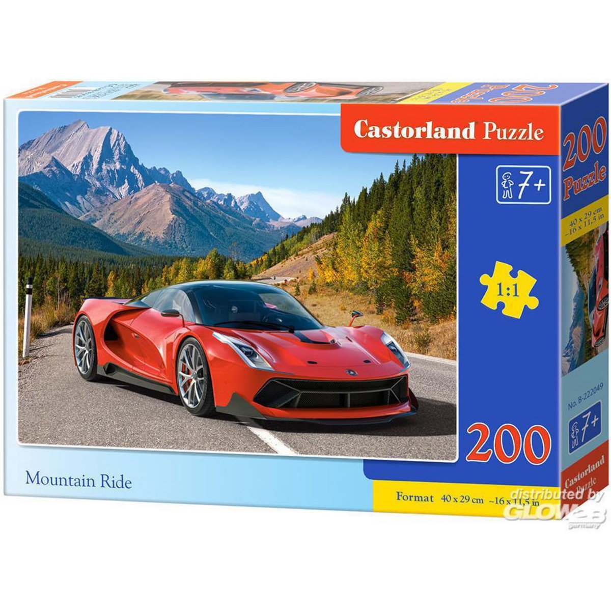 Castorland Puzzle 200 pièces : Balade en montagne