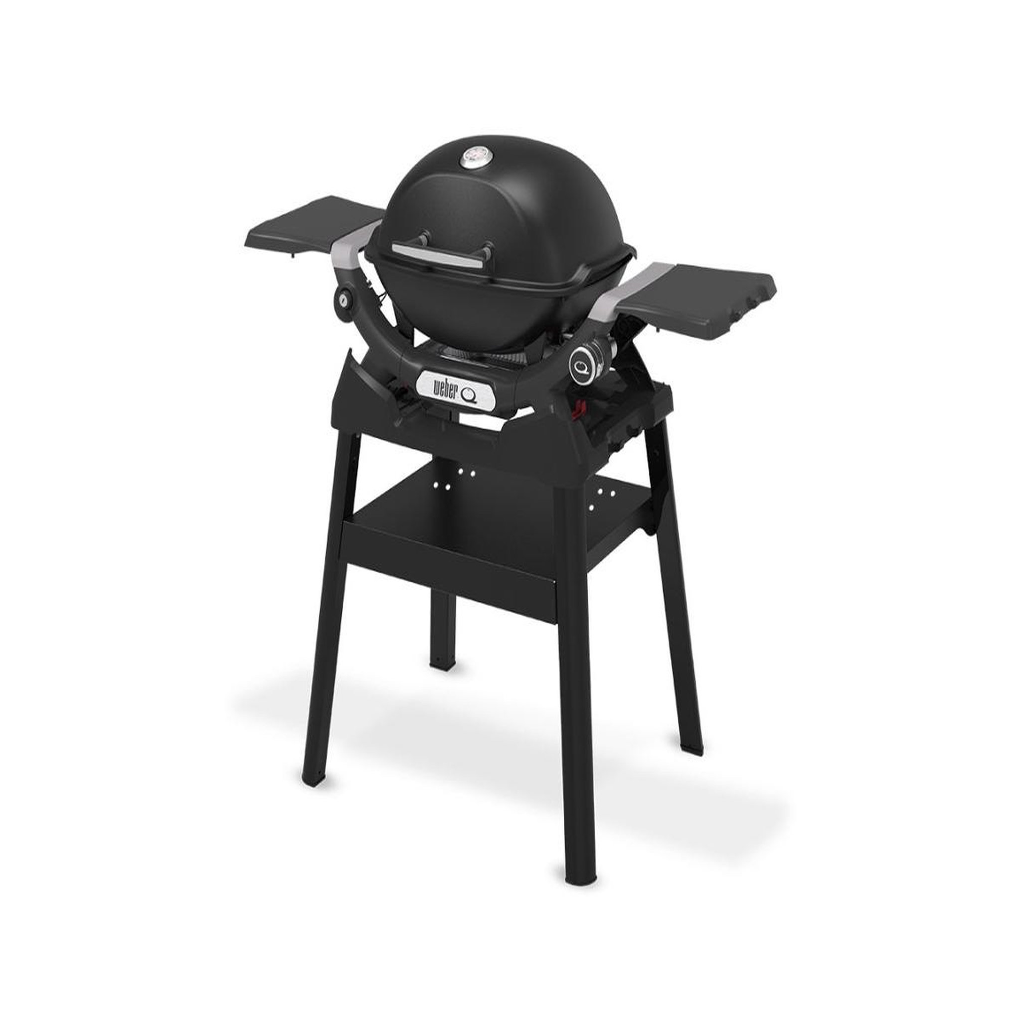 Voir la diapositive 4 : Weber Barbecue à gaz q 1200n noir avec pied - weber