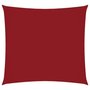 Voir la diapositive 2 : VIDAXL Voile de parasol tissu oxford carre 7x7 m rouge