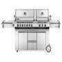 Voir la diapositive 1 : NAPOLEON Barbecue à gaz Prestige Pro 825 4 brûleurs + 2 Sizzle Zone + brûleur arrière + fumoir - Napoleon