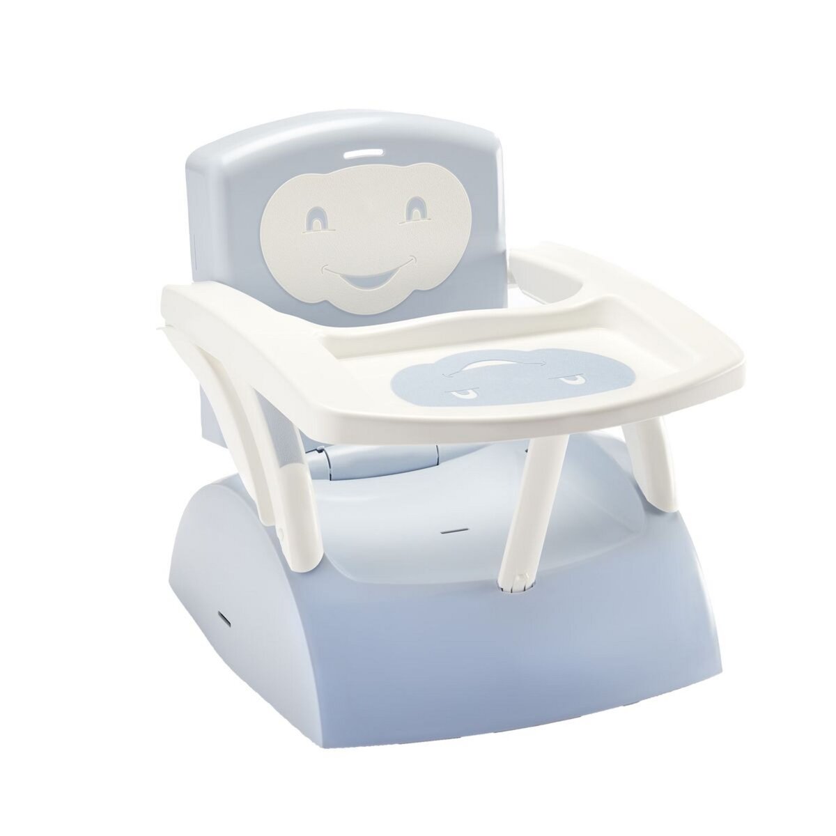 THERMOBABY Rehausseur de chaise et fauteuil bleu crème