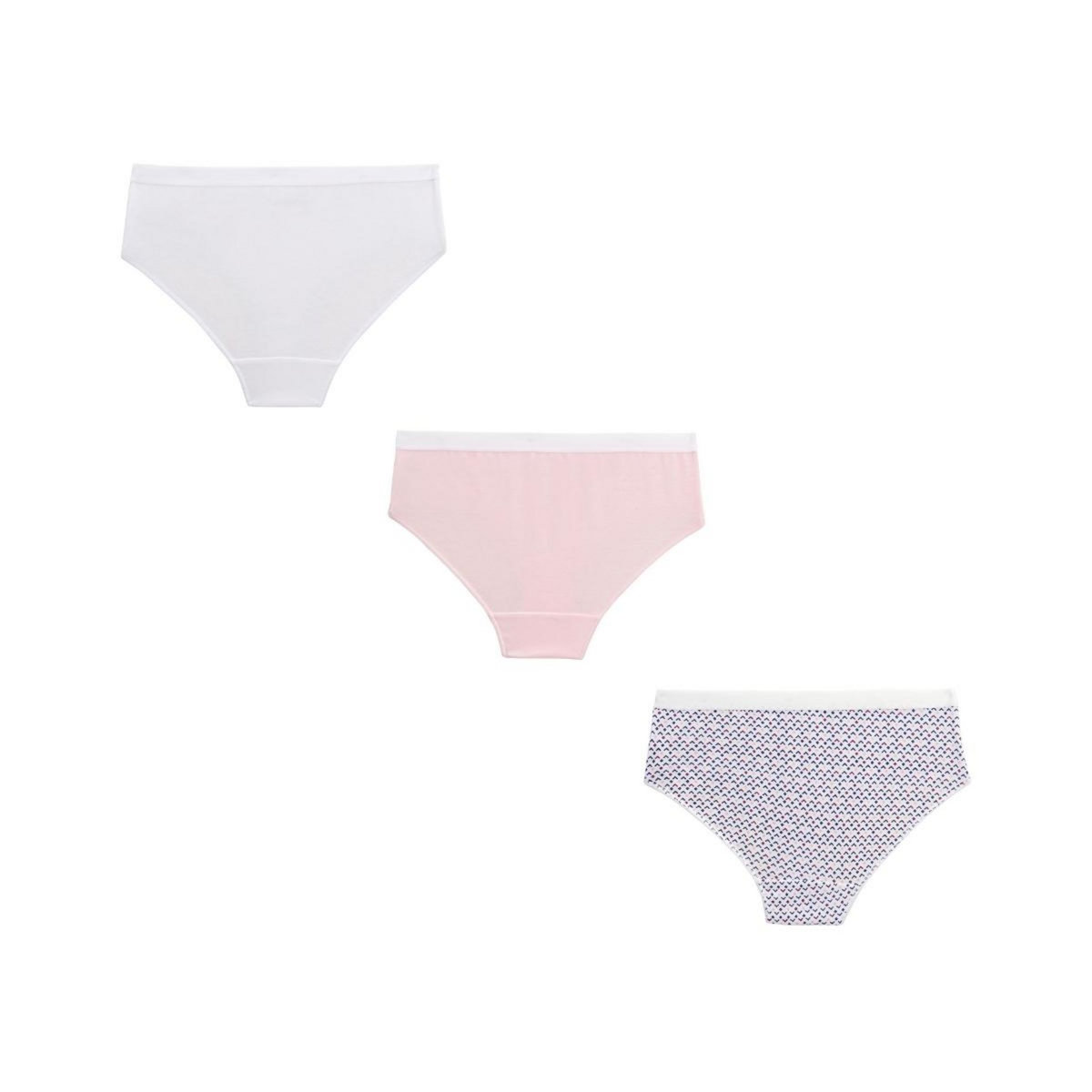 Petit Béguin Lot de 3 culottes fille Vakura