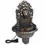 Voir la diapositive 4 : VIDAXL Fontaine murale Design de tete de lion Bronze