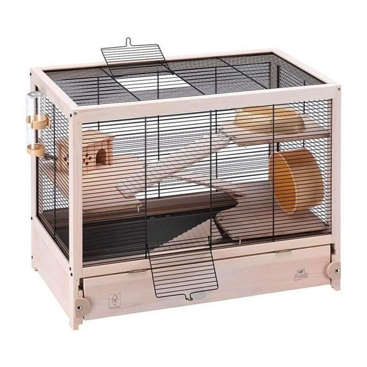 Ferplast Cage pour hamster - FERPLAST - HAMSTERVILLE - Bois