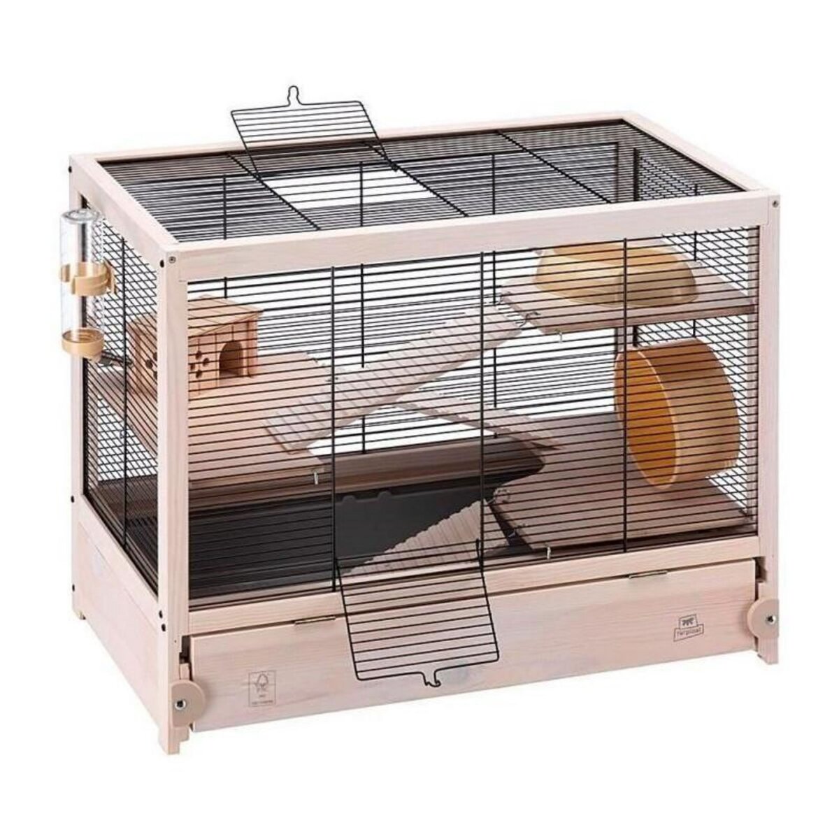 Ferplast Cage pour hamster - FERPLAST - HAMSTERVILLE - Bois
