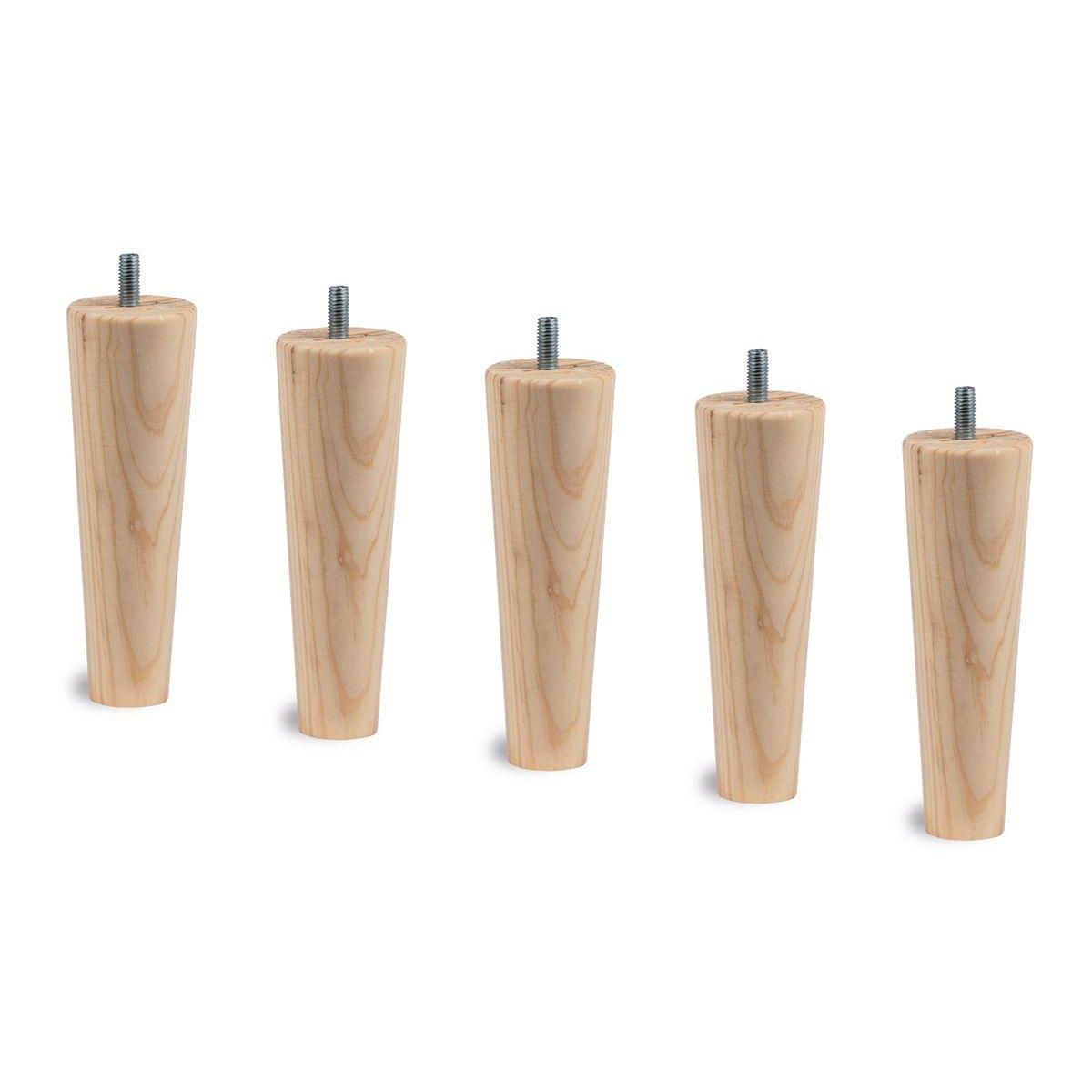 Sommeil de Plomb Lit avec tête de lit tapissier bouclette et sommier kit - Hauteur totale : 29cm