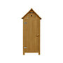 Voir la diapositive 1 : Habitat et Jardin Armoire de jardin  Cabanon  - 77 x 54.5 x 179 cm - Marron