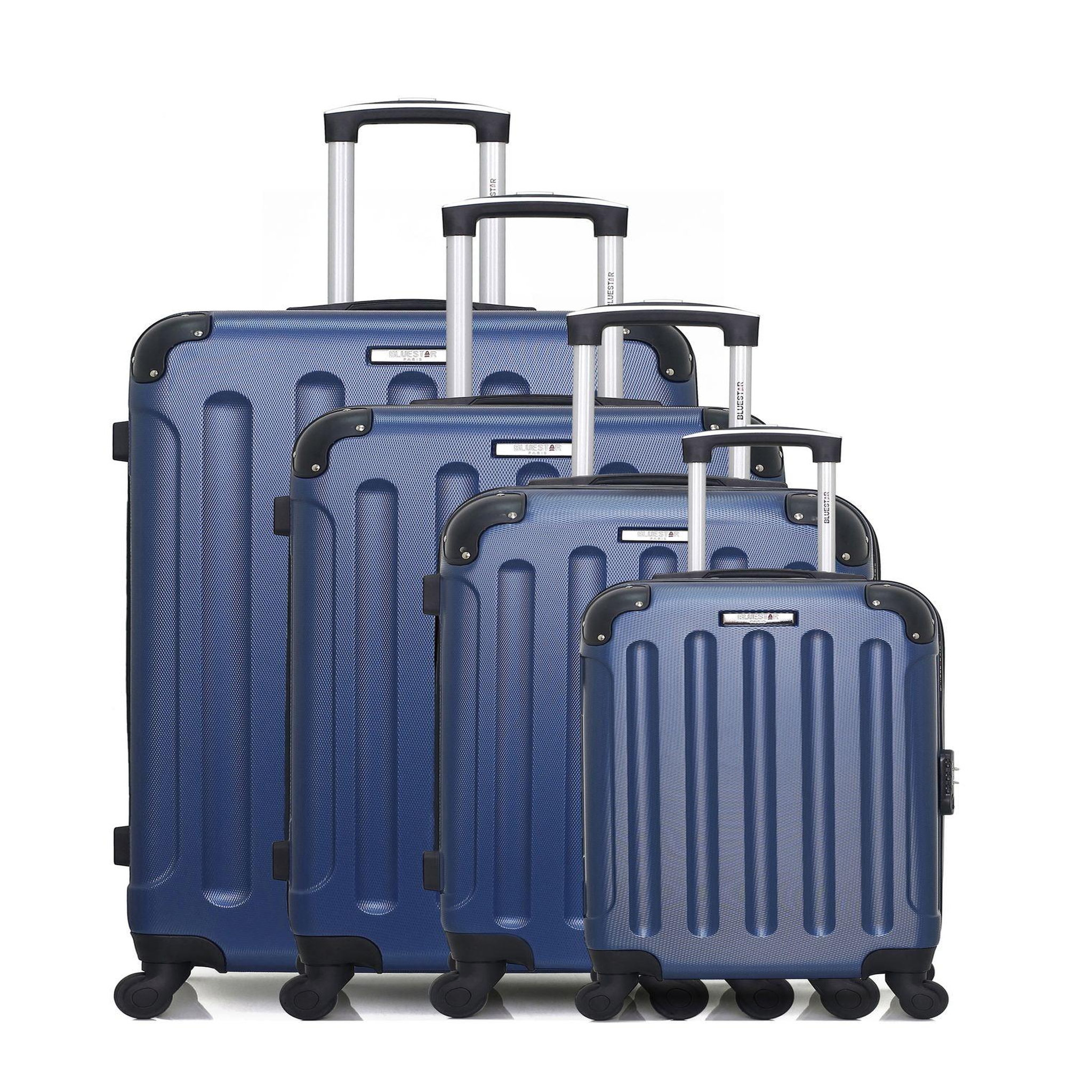 BLUESTAR Bluestar - set de 4 valises madrid-m 75 cm 4 roues