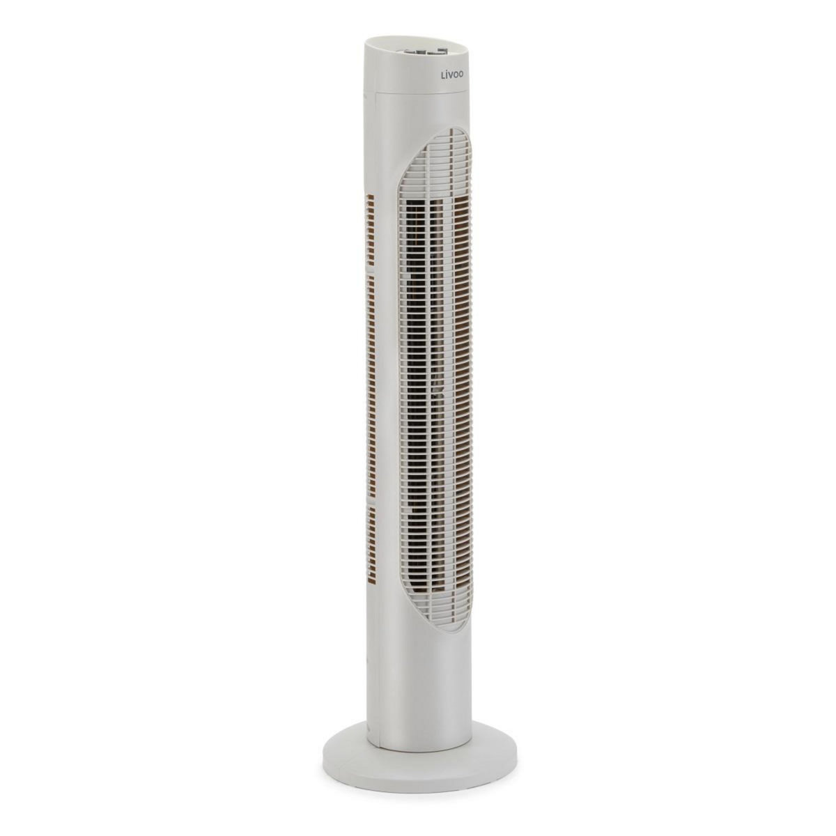 LIVOO Ventilateur colonne 50w 3 vitesses crème - DOM509C